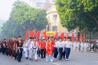 Đến thời điểm này, Hà Nội đã hoàn thành Đại hội Thể dục thể thao cấp quận, huyện, thị xã, sẵn sàng cho Đại hội cấp thành phố.
