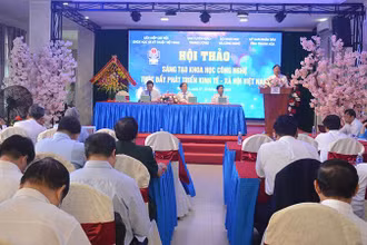 Quang cảnh hội thảo.
