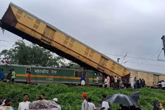 Hiện trường vụ tai nạn. (Nguồn: ndtv)