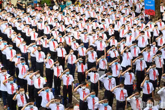 Học sinh Việt Nam (Ảnh: DUY LINH)