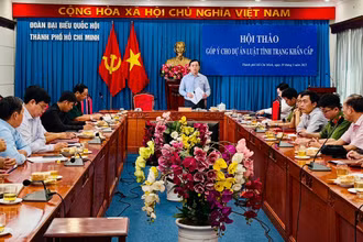 Những ý kiến góp ý tại Hội thảo được tập hợp để các Đại biểu Quốc hội của đoàn Thành phố nghiên cứu, tiếp tục có thảo luận tại kỳ họp Quốc hội sắp tới.