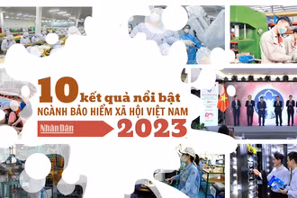 10 kết quả nổi bật của ngành bảo hiểm xã hội Việt Nam năm 2023