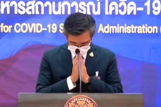 Người phát ngôn CCSA Taweesilp Visanuyothin.