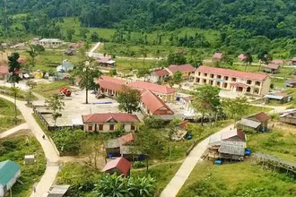 Một góc xã Thượng Trạch - nơi đồng chí Trương Tấn Hưng công tác.