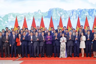 Các đại biểu dự hội nghị.