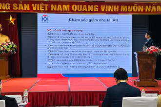 Các báo cáo viên trình bày tại hội nghị.