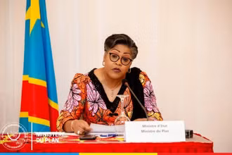 Bà Judith Suminwa Tuluka là nữ Thủ tướng đầu tiên của Congo. (Ảnh: aljazeera.com/TTXVN)