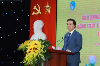 Phó Thủ tướng Chính phủ Trần Hồng Hà phát biểu ý kiến tại hội nghị. (Ảnh: VGP)