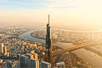 Hình ảnh Thành phố Hồ Chí Minh năm 2025 hiện đại, năng động, phát triển mạnh mẽ được thể hiện trong bộ phim.