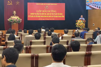 Quang cảnh lớp học.