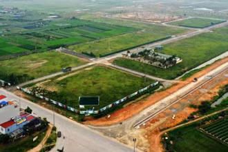Nhiều dự án tại huyện Mê Linh chậm triển khai. (Ảnh: Ngọc Anh)