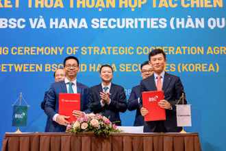 Lễ ký kết thỏa thuận hợp tác giữa BSC và HSC.