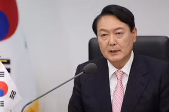 Tổng thống Hàn Quốc Yoon Suk-yeol. (Ảnh: Yonhap/TTXVN)