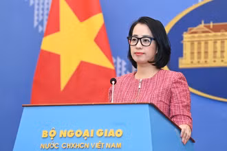 Người phát ngôn Bộ Ngoại giao Việt Nam Phạm Thu Hằng.