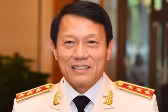 Đồng chí Lương Tam Quang, Ủy viên Bộ Chính trị, Bộ trưởng Công an. 
