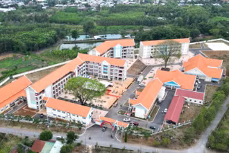 Công trình cải tạo, nâng cấp Trường phổ thông dân tộc nội trú tỉnh Đồng Nai được đầu tư hơn 152 tỷ đồng.