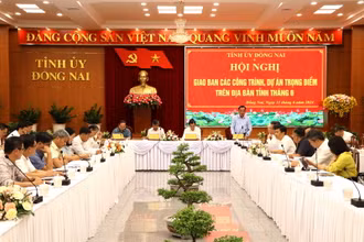 Quang cảnh buổi làm việc.