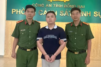 Nghi can Trương Hải Trọng bị bắt giữ để điều tra về hành vi cưỡng đoạt tài sản.