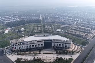 Nhiều hạng mục tại Dự án khu đô thị Aqua City ngưng triển khai thời gian dài do chưa đầy đủ hồ sơ theo quy định.