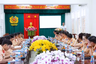 Quang cảnh khai mạc lớp tập huấn.