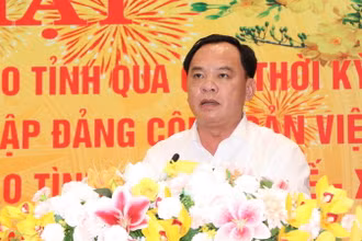 Đồng chí Võ Tấn Đức, Phó Bí thư Tỉnh ủy, Chủ tịch Ủy ban nhân dân tỉnh Đồng Nai.