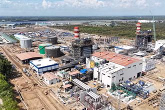 Nhà máy nhiệt điện Nhơn Trạch 3, 4 đã thi công được 85% khối lượng.