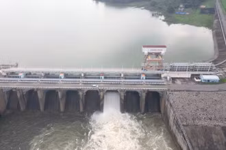 Thủy điện Trị An sẽ xả lũ điều tiết hồ chứa đợt 3 kể từ 10 giờ ngày 23/10.