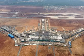 Nhà ga hành khách sân bay Long Thành đang được đẩy nhanh tiến độ.
