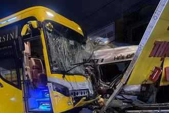 Hiện trường vụ tai nạn đặc biệt nghiêm trọng. 