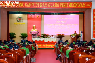 Toàn cảnh hội nghị.