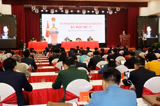 Toàn cảnh kỳ họp.