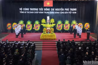 Lễ truy điệu và Lễ an táng Tổng Bí thư Nguyễn Phú Trọng.