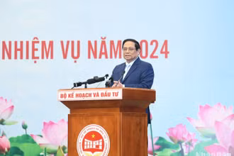 Thủ tướng Phạm Minh Chính phát biểu ý kiến chỉ đạo Hội nghị.