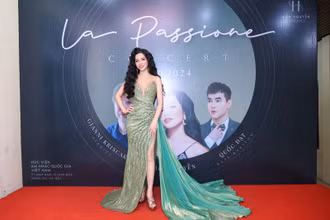 Hiền Nguyễn Soprano tại buổi hòa nhạc La Passione.