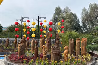 Khu vườn Hội An tại thành phố Wernigerode, Cộng hòa Liên bang Đức.