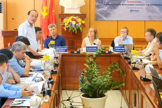 Quang cảnh hội thảo chiến lược quản lý bền vững bờ biển Hội An.