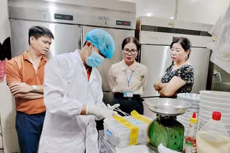 Sau khi xảy ra vụ ngộ độc, ngành y tế Quảng Nam đã lấy mẫu các loại thực phẩm tại cơ sở bánh mỳ Phượng gửi đi kiểm nghiệm 