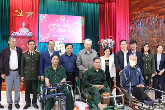 Đại tướng Tô Lâm mong muốn, các thương binh, bệnh binh tiếp tục giữ gìn sức khỏe để chứng kiến những đổi thay của đất nước.