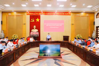 Toàn cảnh hội nghị. (Ảnh: ĐỨC LAM)