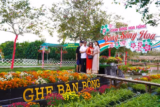 Thành công từ Festival hoa kiểng đầu tiên ở miền Tây Nam Bộ
