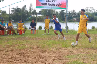 Các vận động viên tham gia tranh tài. (Ảnh: HỮU NGHĨA)