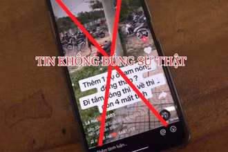 Thông tin sai sự thật do Lê Thanh Hải đăng tải.