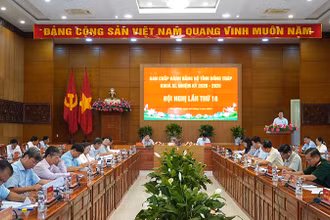 Quang cảnh hội nghị. (Ảnh: HỮU NGHĨA)