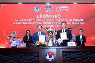 ACECOOK Việt Nam là nhà tài trợ chính vòng chung kết U15 quốc gia.