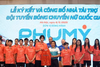 Phú Mỹ trở thành Nhà tài trợ cho đội tuyển bóng chuyền nữ quốc gia.