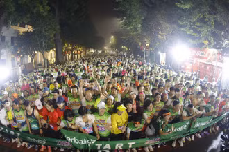 5.000 vận động viên đã tham gia giải.