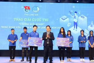 Nhiều đoàn viên, thanh niên trong tỉnh Lạng Sơn tham gia các cuộc thi đạt giải cao về khởi nghiệp.