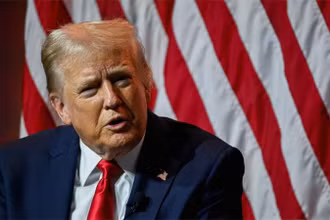 Cựu Tổng thống Donald Trump, ứng cử viên tổng thống của đảng Cộng hòa trong cuộc chạy đua vào Nhà trắng năm 2024. (Ảnh: Reuters)