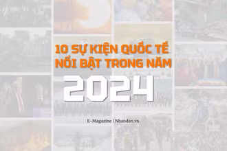 10 sự kiện quốc tế nổi bật năm 2024