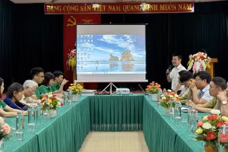 Quang cảnh buổi làm việc